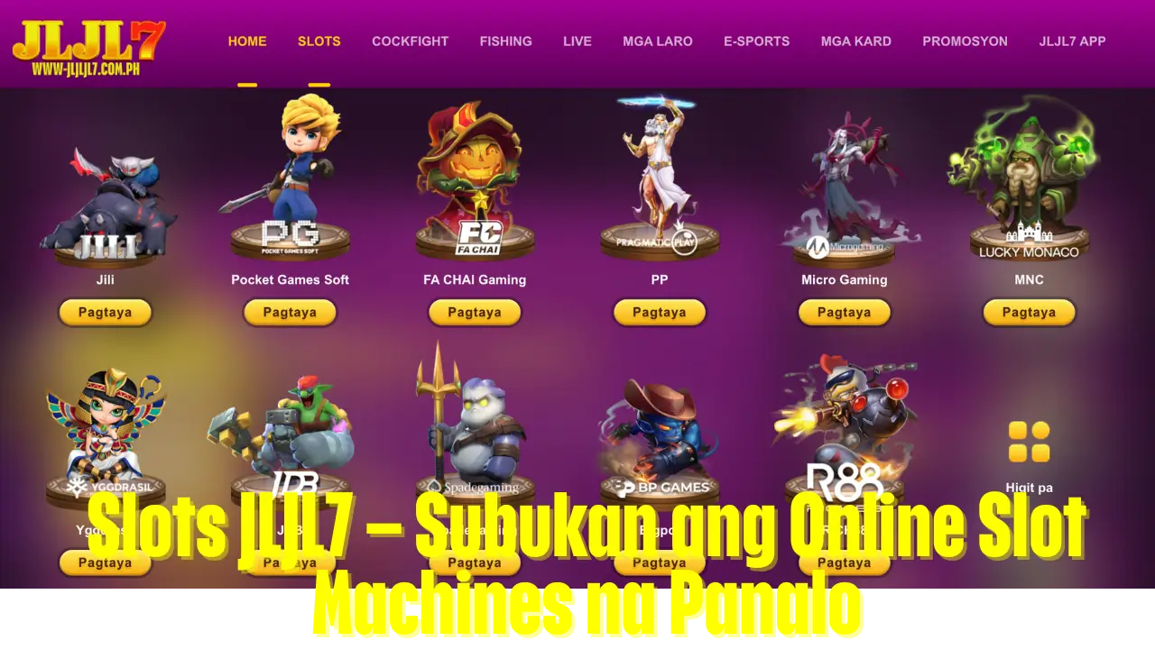Slots JLJL7 – Subukan ang Online Slot Machines na Panalo 1 Slots JLJL7 – Subukan ang Online Slot Machines na Panalo